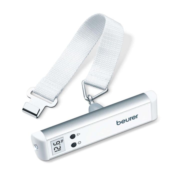 Beurer LS 10 luggage scale with torch overload indicator 50 kg