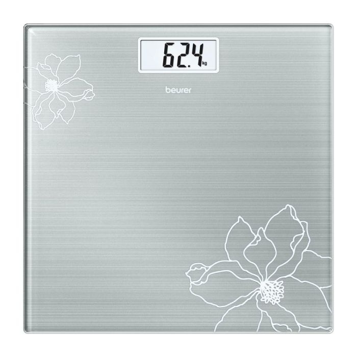 Beurer GS 10 Glass bathroom scale Gray Automatic switch-off