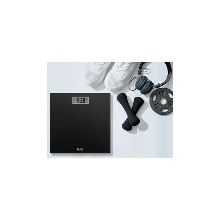 Везна Tefal PP1400V0 Premiss Black glass platform 30x30x2cm