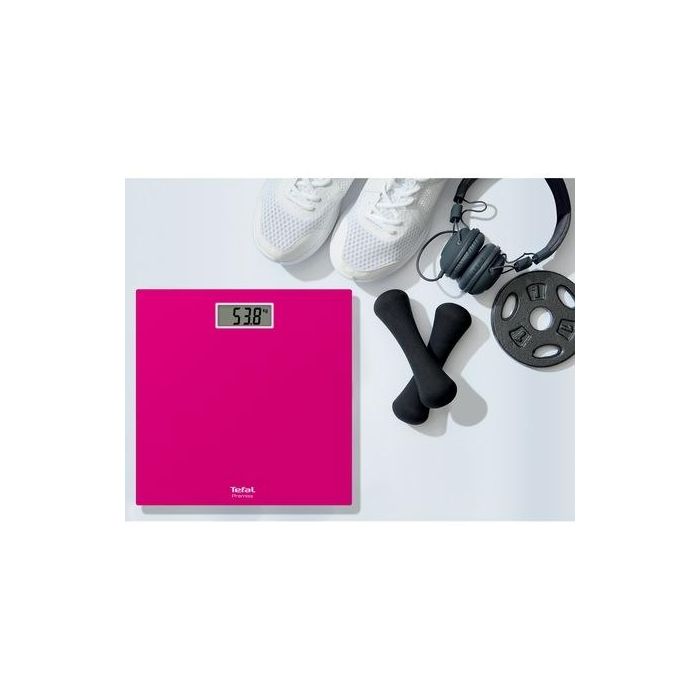 Везна Tefal PP1403V0 Premiss Pink glass platform 30x30x2cm 