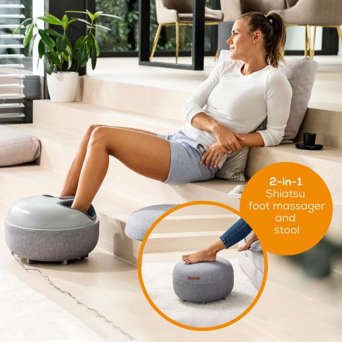 Термоподложка Beurer FM 120 Shiatsu foot massager + modern stool