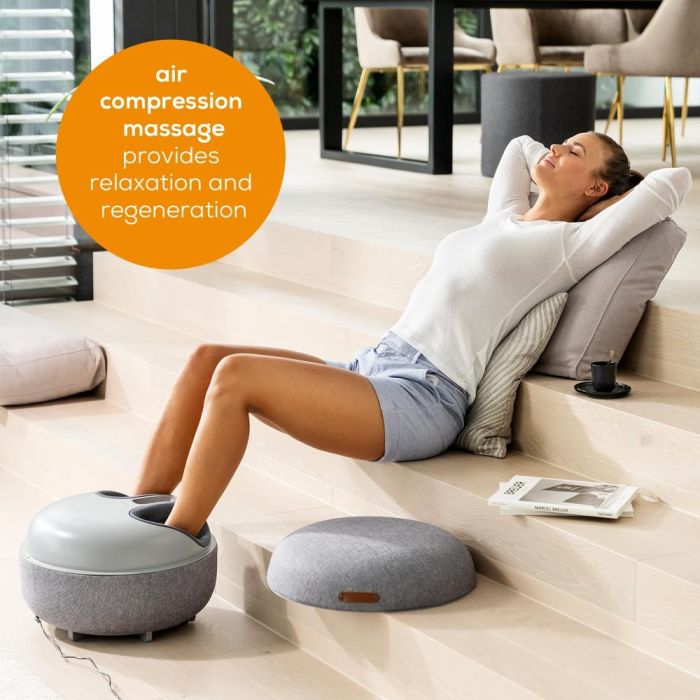 Термоподложка Beurer FM 120 Shiatsu foot massager + modern stool