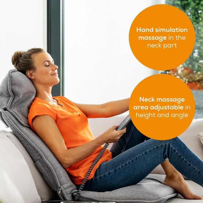 Масажор Beurer MG 330 Shiatsu massage seat cover grey - 4-head 