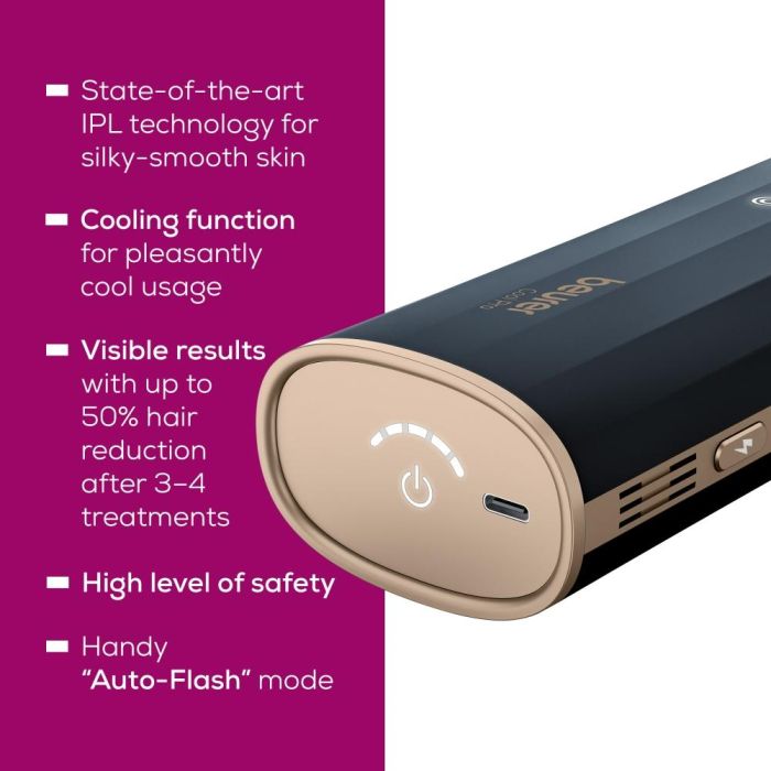 Beurer IPL 7800 Cool Pro IPL hair removal device