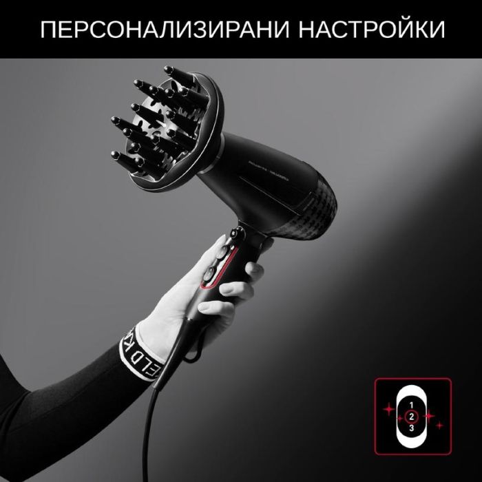 Сешоар Rowenta CV887LF0 HAIR DRYER NEW AC KL