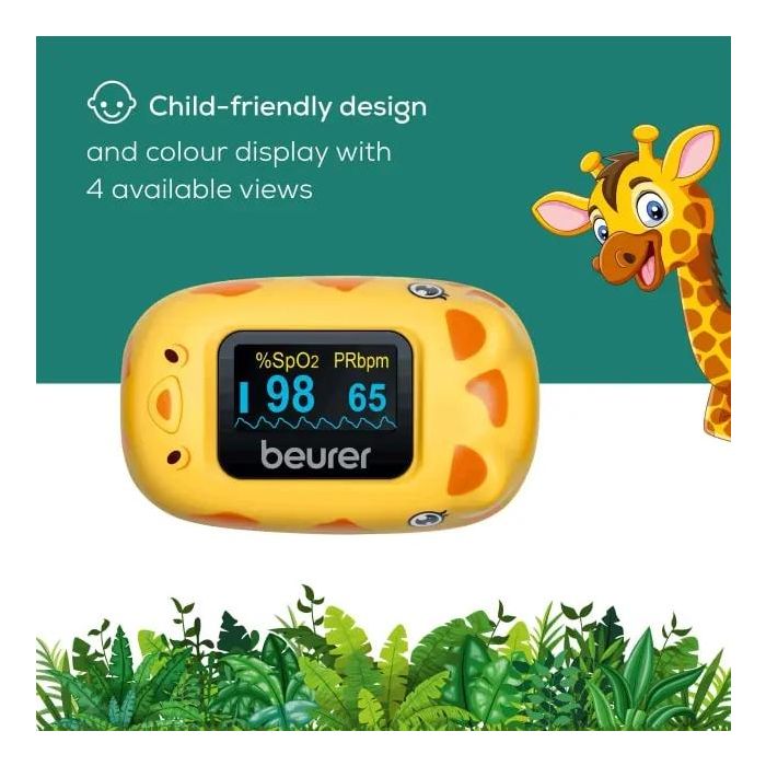 Пулсов оксиметър Beurer PO 13 KIDS Pulse Oximeter Measurement 