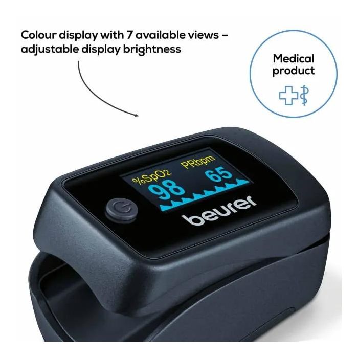 Пулсов оксиметър Beurer PO 45 Pulse oximeter measurement of 