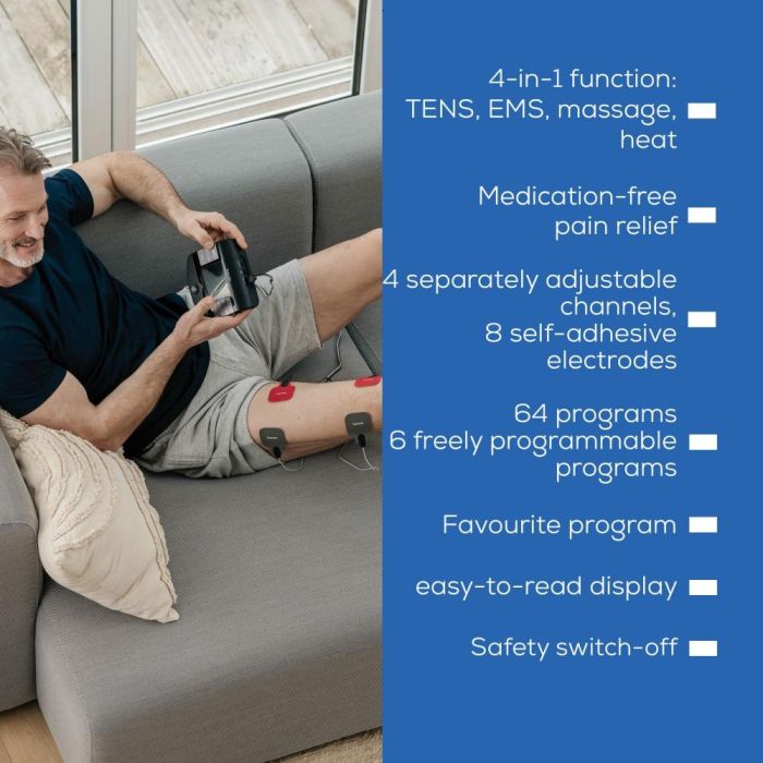 Масажор Beurer EM 89 Heat Digital TENSEMS device with heat 