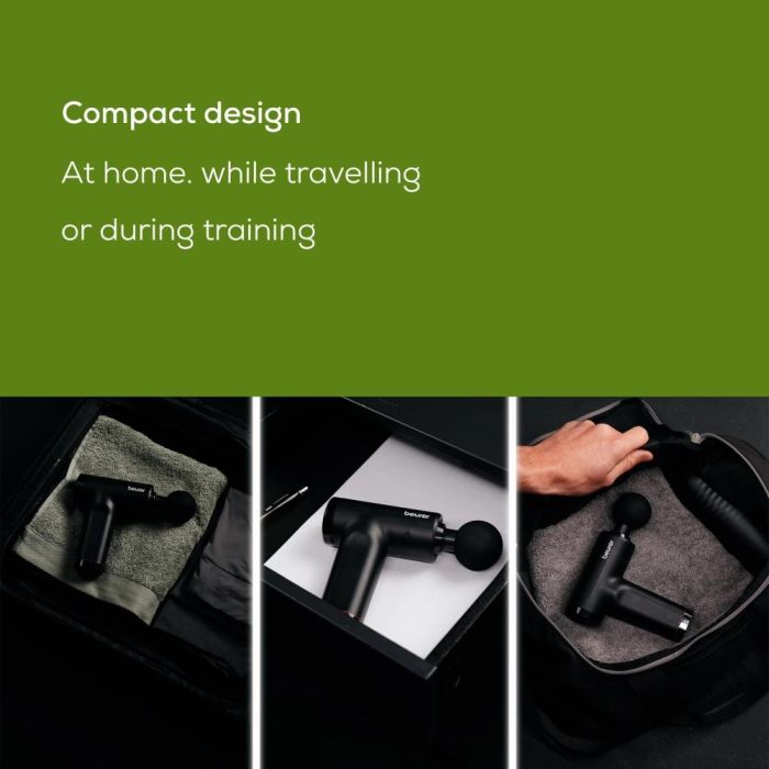 Масажор Beurer MG 89 MASSAGE GUN CompactPower Quiet 