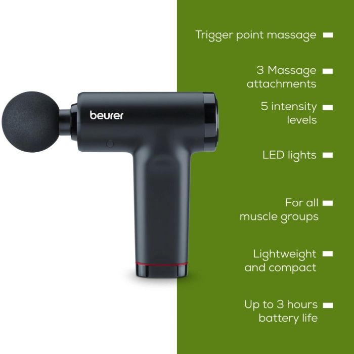 Масажор Beurer MG 89 MASSAGE GUN CompactPower Quiet 