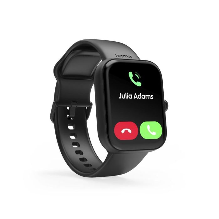 HAMA Смарт часовник &ldquo;5000&rdquo;, Функция за телефон, Анализ на съня, Водоустойчив, 1,65", 178614