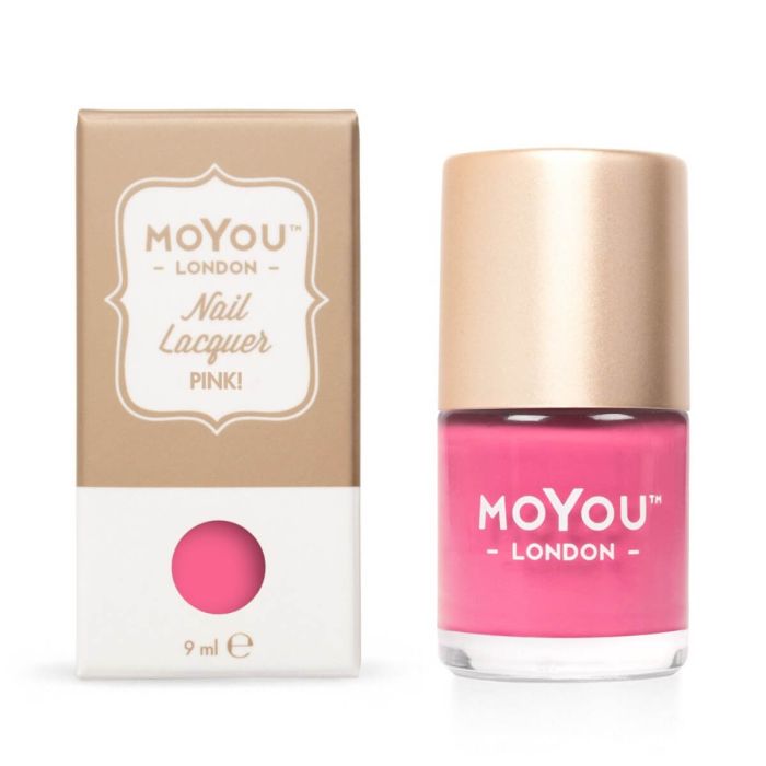 Лак за нокти и декорация - Pink! -MoYou London