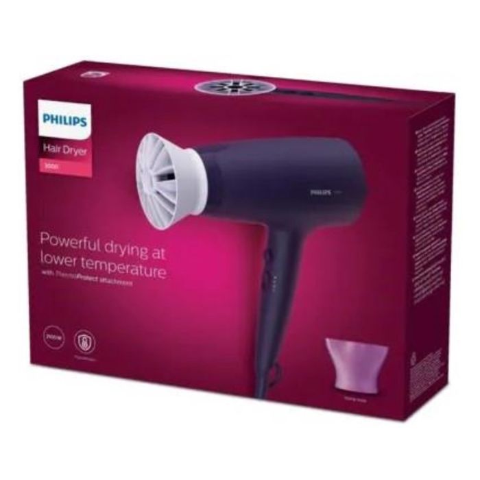 PHILIPS Hair dryer 2100W ThermoProtect 6 settings - BHD340/10