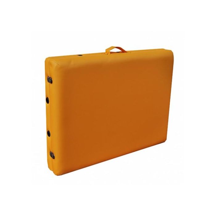 Масажна маса алуминиева Zenet ZET-1044 размер M жълта, с възможност за регулиране на височината