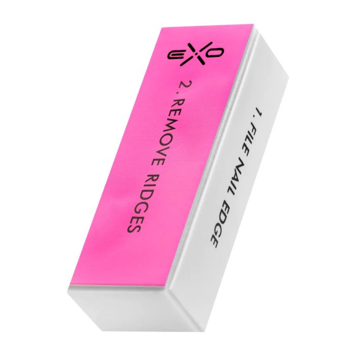 Block nail file, four-sided