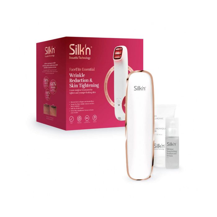 SILK'N FaceTite Essential - Уред за изглаждане на бръчките и стягане на кожата (+2 екстри)