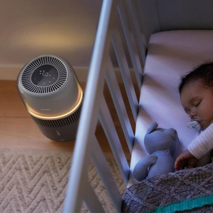 PHILIPS Humidifier Series 5000 Up to 56 m2 3 settings black - HU5710/03