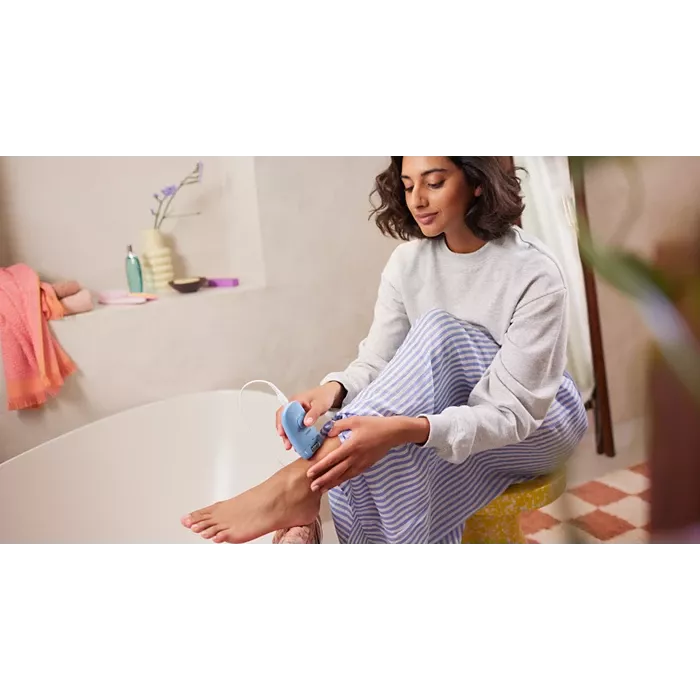 PHILIPS Epilator Series 2000 1 speed setting blue - BRE228/00