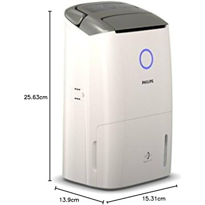 PHILIPS Dehumidifier and Purifier Series 5000 up to 26l per day for rooms up to 137m2 - DE5305/11