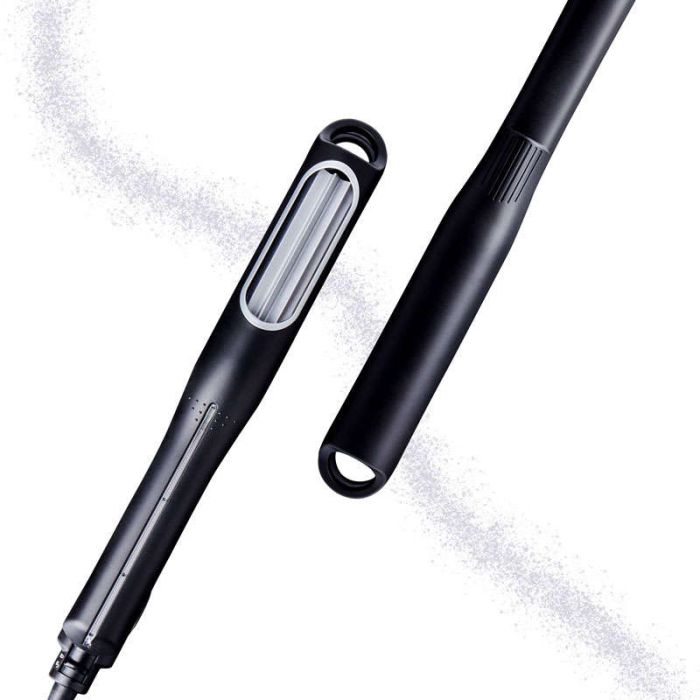 Automatic crimping hair iron for volume and waffles, with tourmaline-ceramic plates, 65 W