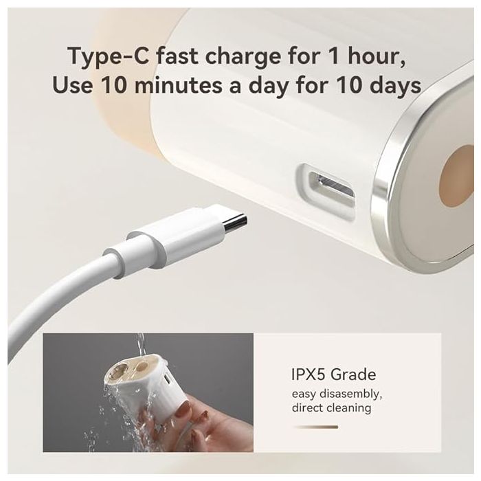 Electric Scalp Massager & Hair Growth Brush 2-in-1 with Microcurrent, Red Light & Oil Applicator