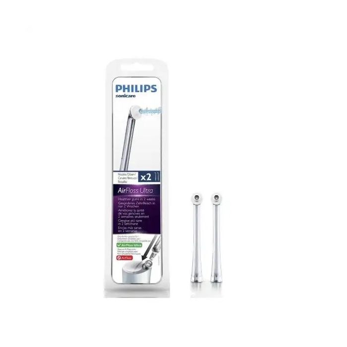 Philips replacement nozzels Air Floss Ultra silver - HX8032/07