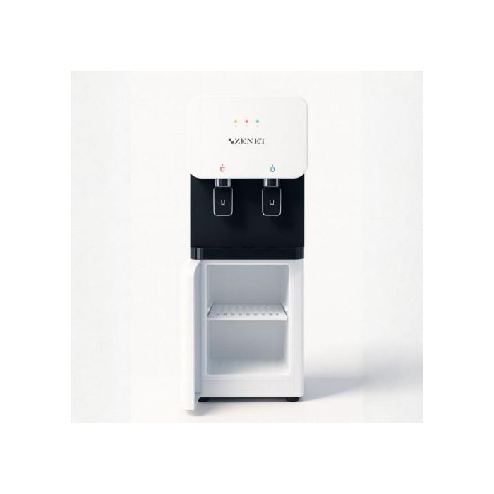 Електрически диспенсър за вода с хладилник ZENET ZET-313 Компресорен уред за топла и студена вода