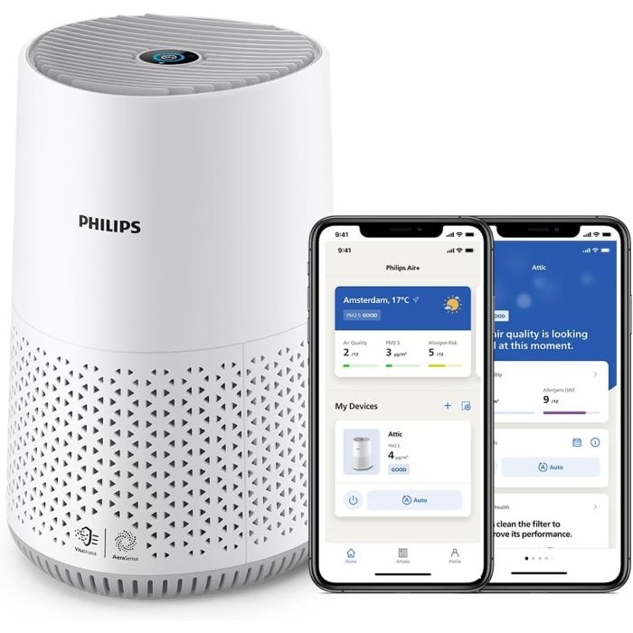 PHILIPS Purifier Series 600 room up to 49 m2 NanoProtect HEPA - AC0651/10