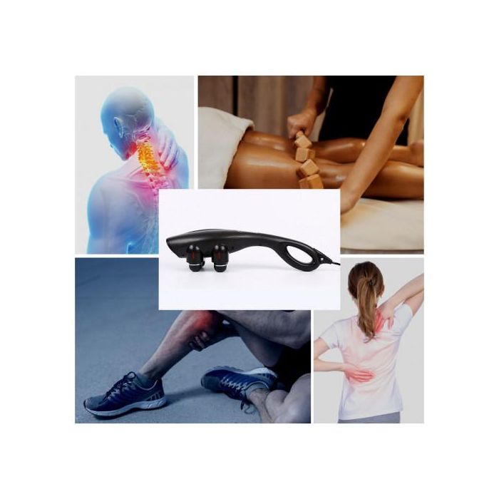 ​Електрически ръчен масажор с 4 глави ZENET ZET 715