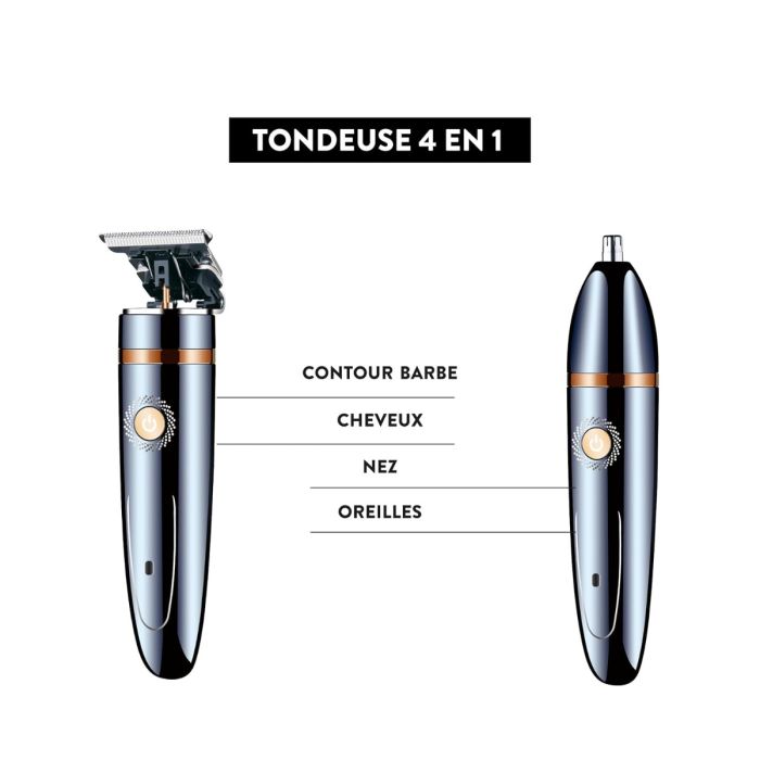 JLD Infinite Styler – 4-in-1 Multifunction Trimmer for Hair, Beard, Nose & Ears