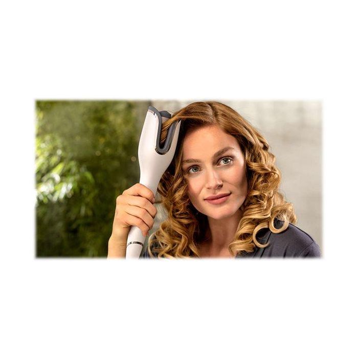 Philips  Automatic curler MoistureProtect, Ionic care for shiny hair, Heat resistant  - BHB878/00