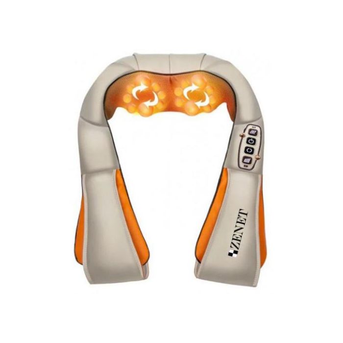 Ролков масажор за врат Zenet ZET-757 с нагряване