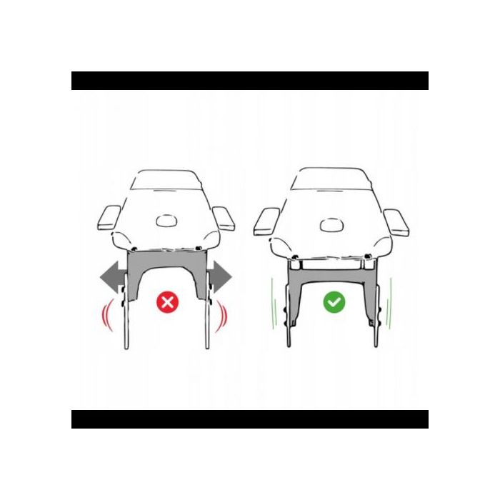 Преносима масажна кушетка Zenet ZET-1042 размер S, Дървена бяла