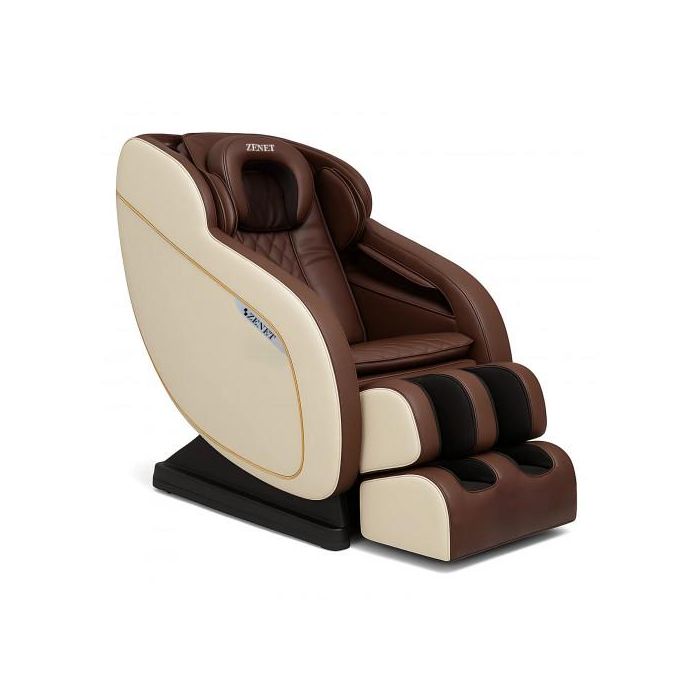 Електрически луксозен масажен стол за домашна или професионална употреба	ZENET ZET-1288 Кафяв