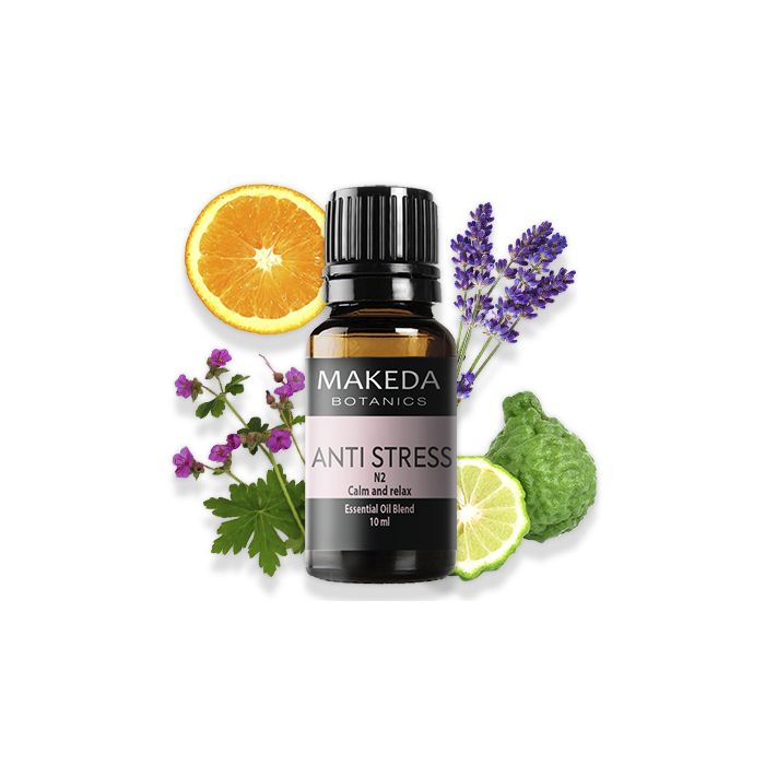 Комплект масла за ароматерапия ANTI STRESS SET MAKEDA Botanics