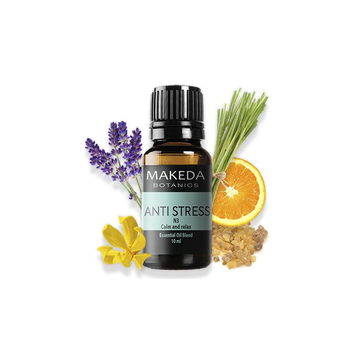 Комплект масла за ароматерапия ANTI STRESS SET MAKEDA Botanics