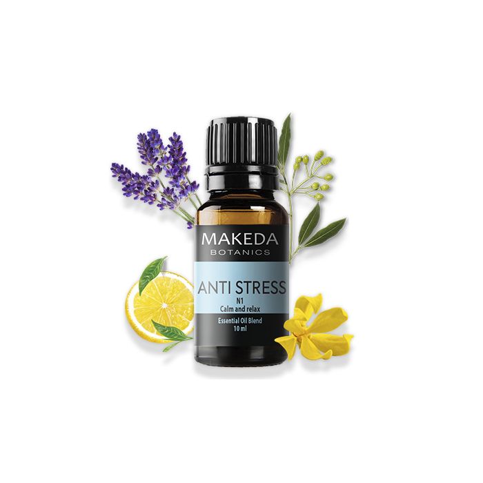 Комплект масла за ароматерапия ANTI STRESS SET MAKEDA Botanics