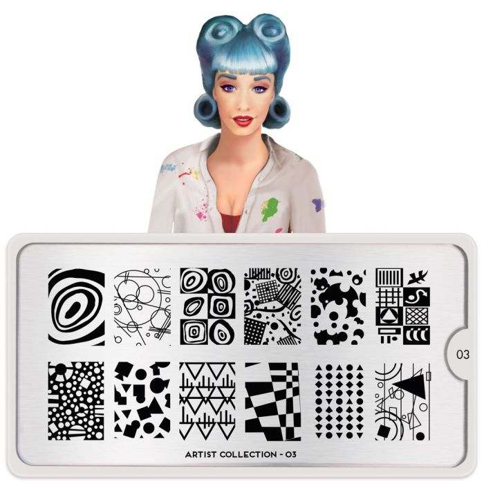 Шаблони за декорация Artist MoYou London-artist_03