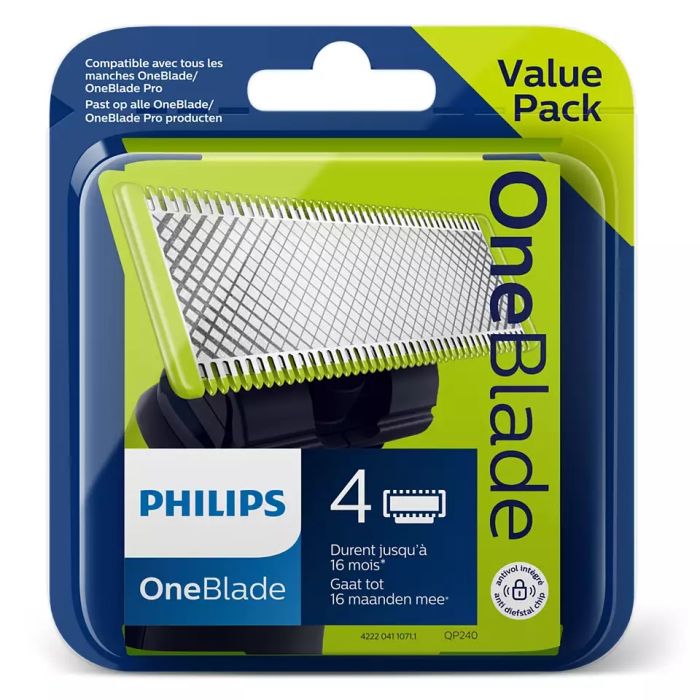 PHILIPS OneBlade replacement blade 4-pack - QP240/50