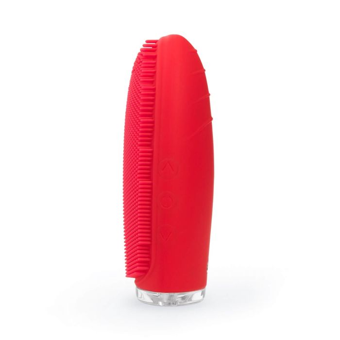 SILK'N Bright Silicone Facial Cleansing Brush - red 