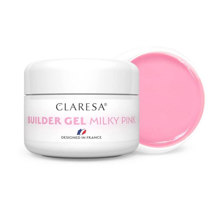 CLARESA Builder Gel - milky pink