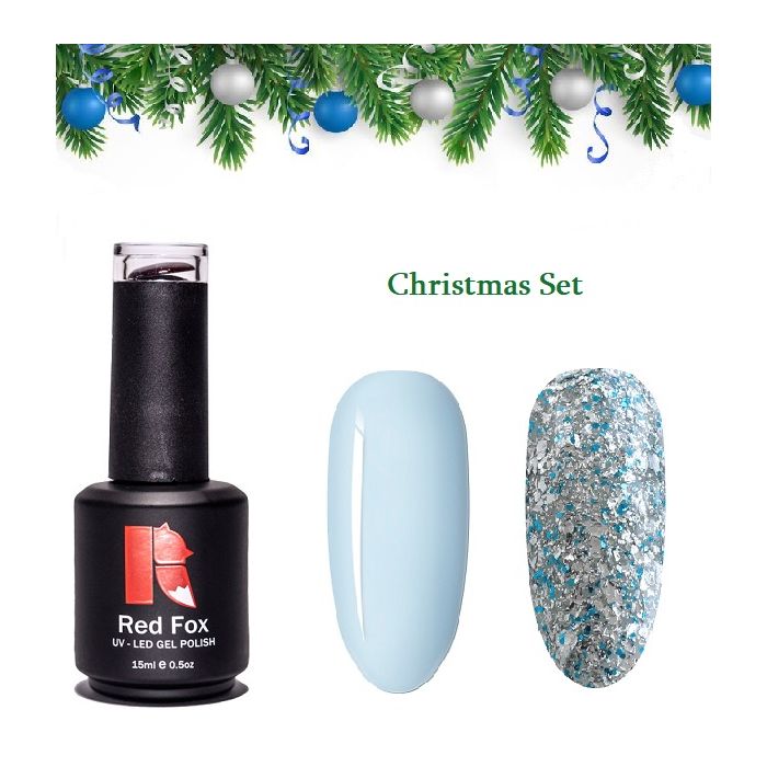 Коледен сет гел лак Red Fox CS02