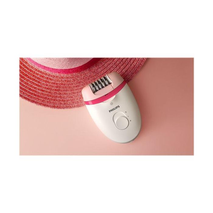 Philips Epilator Satinelle Essential - C opti-light, 2 speed settings - BRE255/00