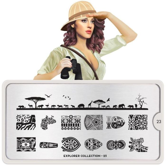 MoYou London Stamping Plate - Explorer 23