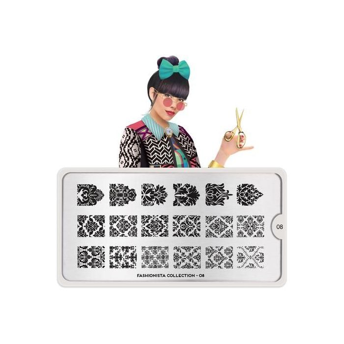 Шаблони за декорация серия Fashionista MoYou London-fashionista_08