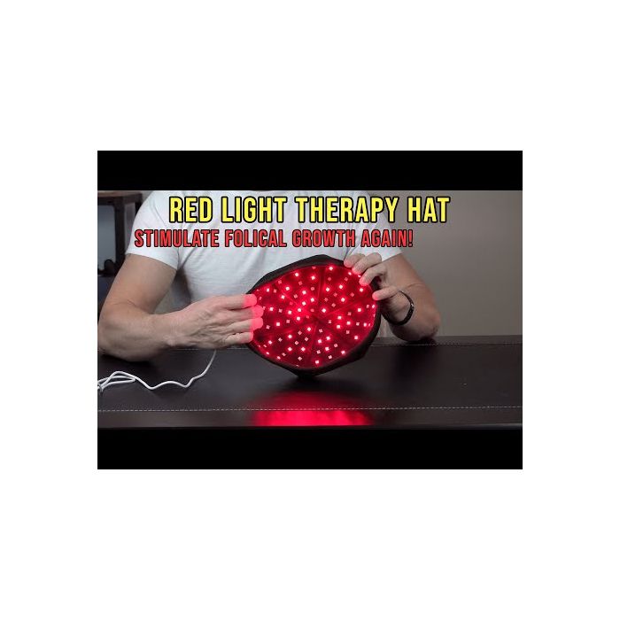 Червена светлинна терапевтична шапка – 660nm + 830nm LED за коса и скалп