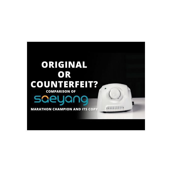 Saeyang Marathon 3 Champion H200 - Пила за маникюр бяла