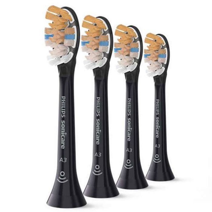 PHILIPS toothbrush head Sonicare A3 Premium All-in-One 4pcs black - HX9094/11
