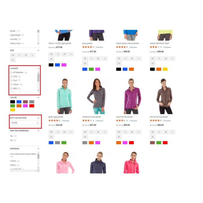 Ajax Layered Navigation Pro for Magento 2