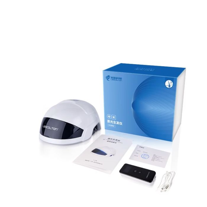 Инфрачервен лазерен шлем при косопад и възстановяване на косата Lescolton LS-D601